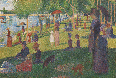 Study for A Sunday on La Grande Jatte Georges Seurat